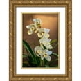 thumbnail image 1 of Mossholder, Tim 23x32 Gold Ornate Wood Framed with Double Matting Museum Art Print Titled - Orchids, 1 of 4