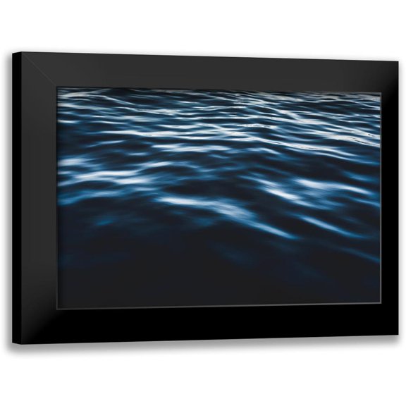 Mossholder, Tim 24x17 Black Modern Framed Museum Art Print Titled - Water Textures