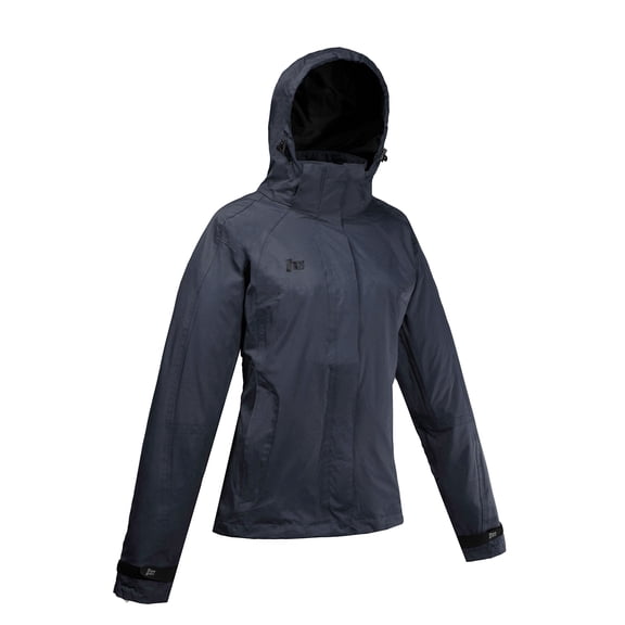 Mossi, 51-112-15, Womens Quest Rain Jacket - Grey, Large