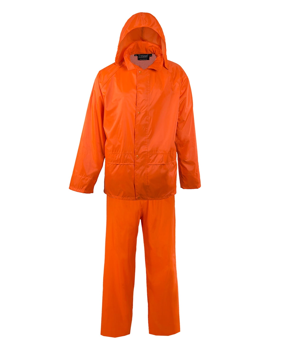 Mossi Ambush-X Rain Suit XL, Poly/PVC Orange Motorcycle Jacket for Adult