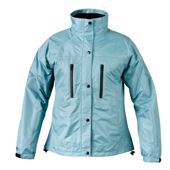Mossi Women's RX Rain Jacket - Aqua Blue - XL