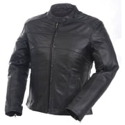 Mossi Womens Premium Leather Jacket Size 6 Black P/N 20-218-6
