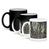 3drose, Mossy Bark Oak Tree, 11oz Magic Transforming Mug