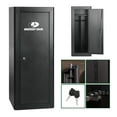 thumbnail image 1 of Mossy Oak 18 Gun Security Cabinet, 21-inch x 18-inch x 55 inch, Key Lock, Black, 1 of 17