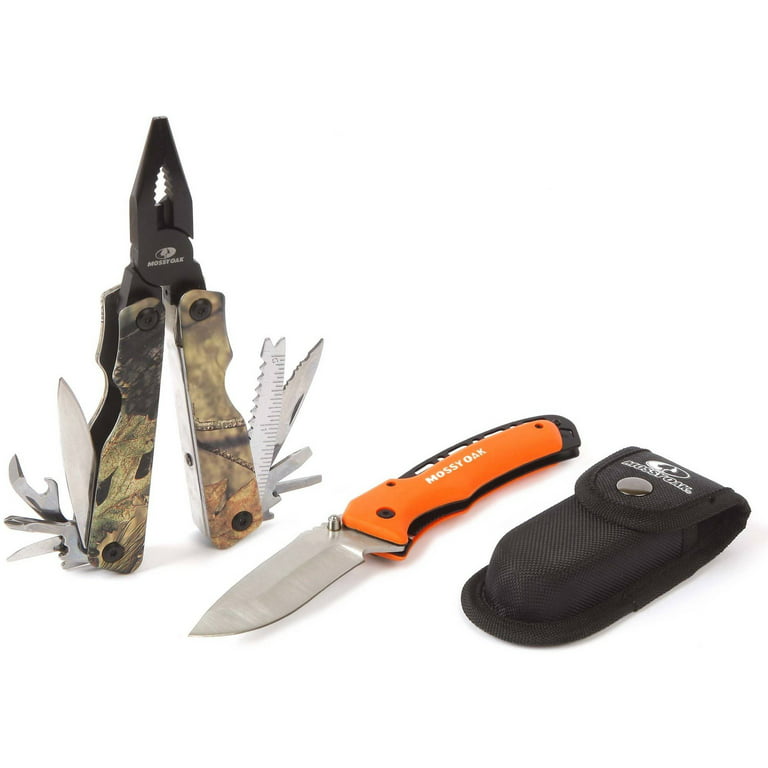 Mossy Oak 2-Pack Multi-Tool and Knife 
