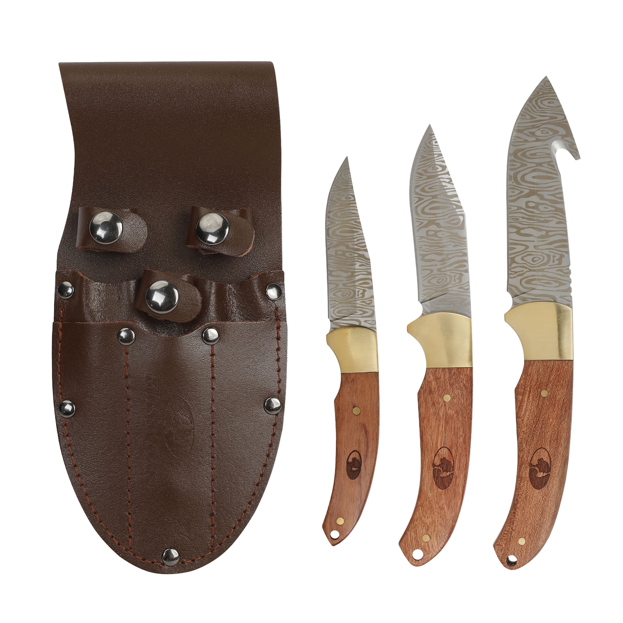 Mossy Oak - Brandclub - Mossy Oak 3 Piece Fixed Blade Knives with