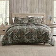 Mossy Oak, (3) Piece Infinity Camouflage Comforter Set Queen