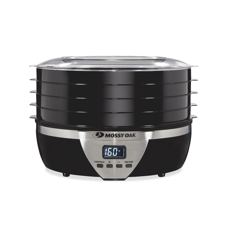 Mossy Oak 4 Tray Electric Food Dehydrator with Digital Timer
