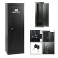 thumbnail interactive-video image 1 of Mossy Oak 8 Gun Security Cabinet, 17-inch x 11-inch, Key Lock, Black, 1 of 27