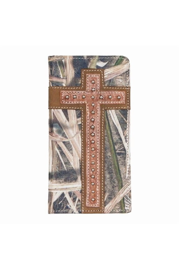 8005M Rodeo Wallet with Shadow Grass Blades