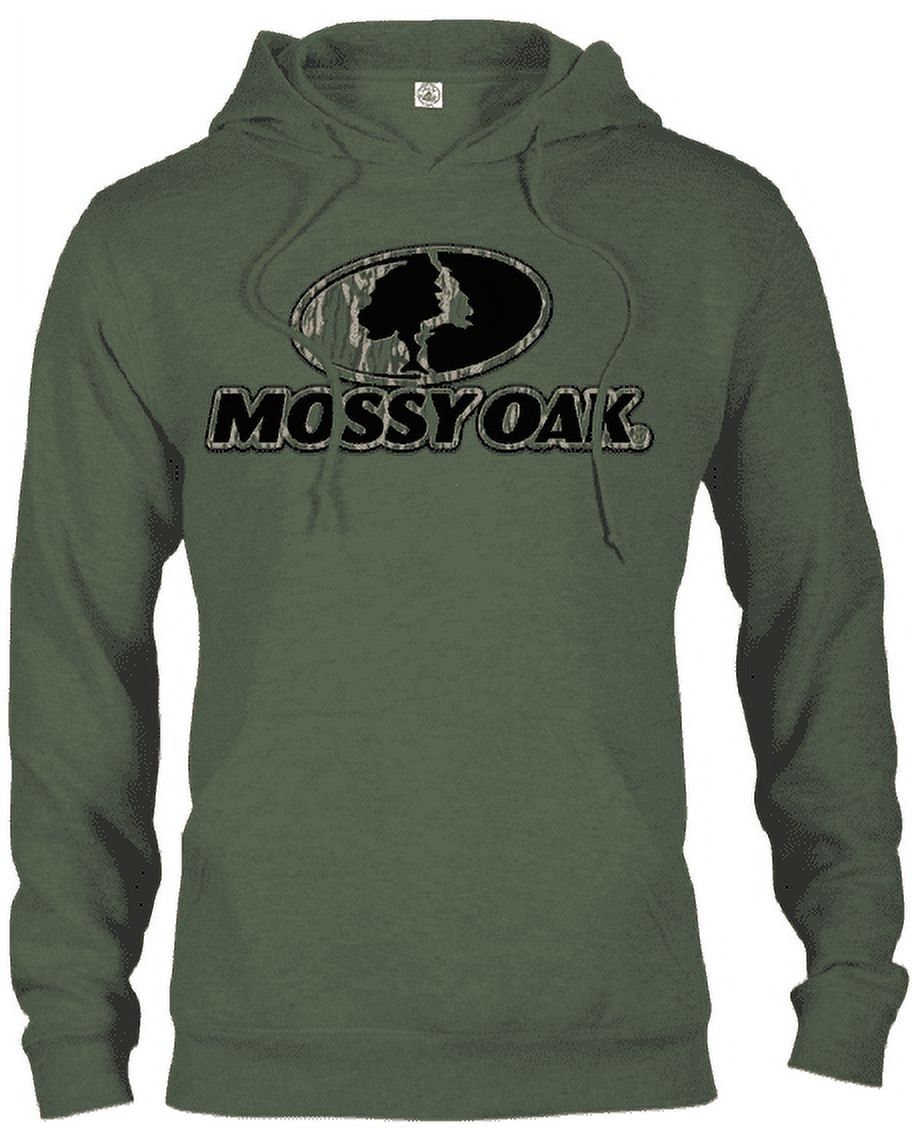 Mossy Oak Adult Pullover Hoodie, Medium, Bottomland Logo - image 1 of 2