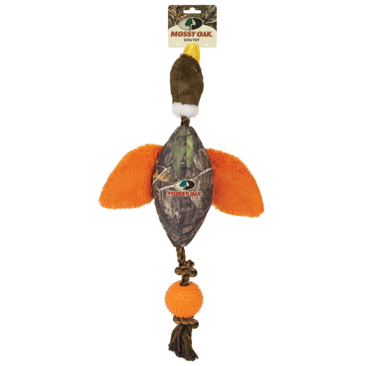 Mossy Oak Ball and Rope Tug Bird dog toys Pheasant