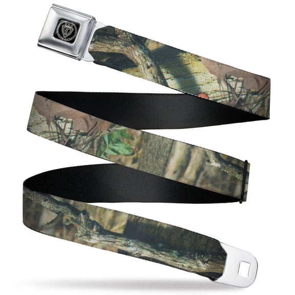 Mossy Oak Belt, Seatbelt Buckle Belt, Mossy Oak Break Up Infinity, Youth 20 to 36 Inches