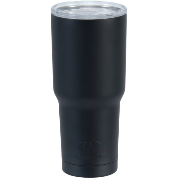 Mossy Oak Black 30oz. Double Wall Stainless Tumbler, 1 Each