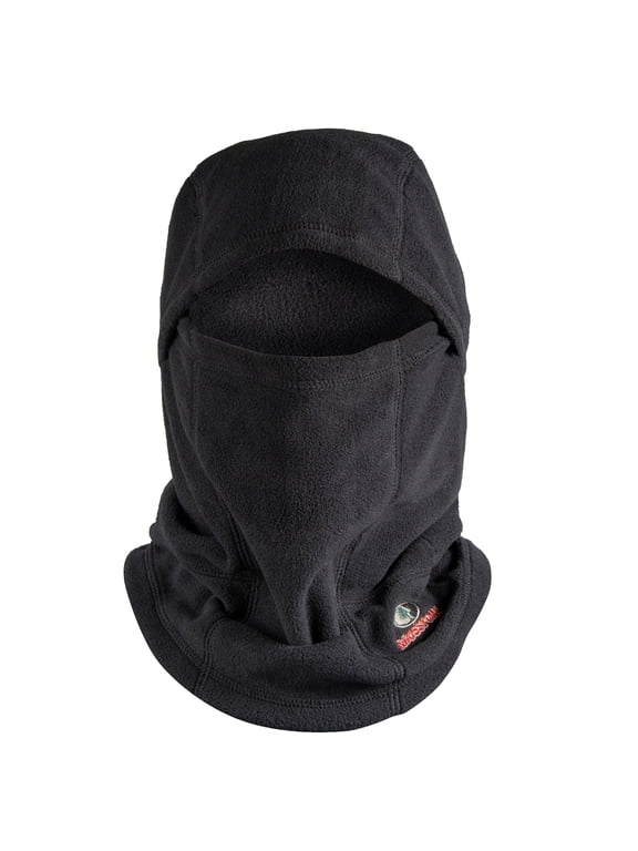 Black Fleece Hunting Facemask Balaclava, Adult