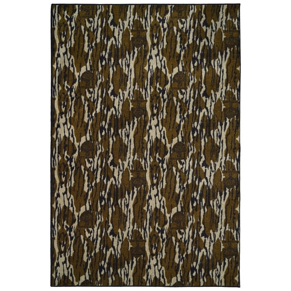 Mossy Oak Bottomland Camouflage 4 ft. x 6 ft. Area Rug