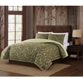 thumbnail image 1 of Mossy Oak® Bottomland® Microfiber 2-Piece Quilt Set, Twin Microfiber Adult Bedding for Hunting Lodge or Cabin, 1 of 5