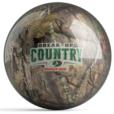 Mossy Oak Bowling Ball- Break Up Country (16lbs)
