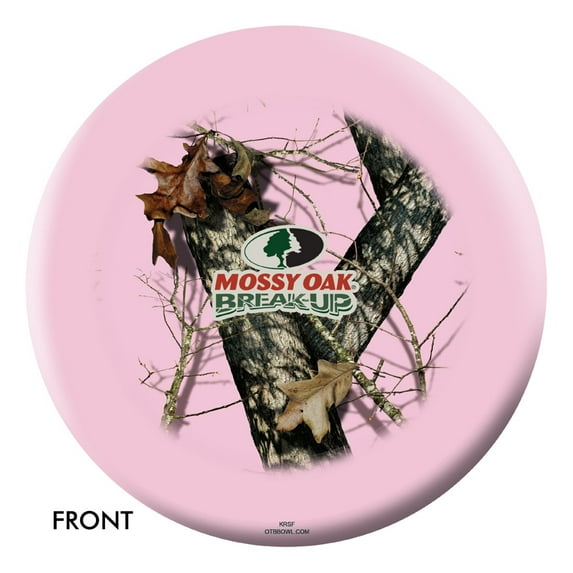 Mossy Oak Bowling Ball- Pink Camo (12lbs)