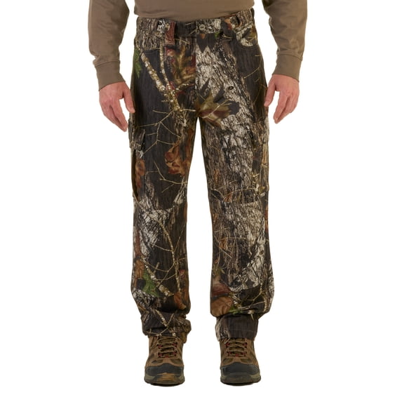 Mossy Oak Breakup Men's Stretch Cargo Hunting Pant, Mossy Oak Breakup, XL