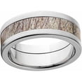 thumbnail image 1 of Mossy Oak Brush Men's Camo Stainless Steel Ring with Cross Brushed Edges and Deluxe Comfort Fit, 1 of 1