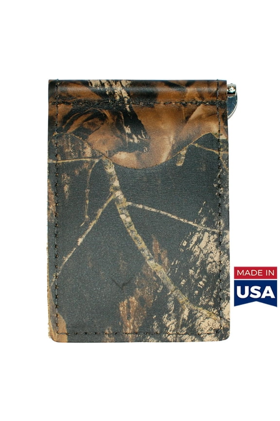 Mossy Oak - Camo, Full Grain Leather