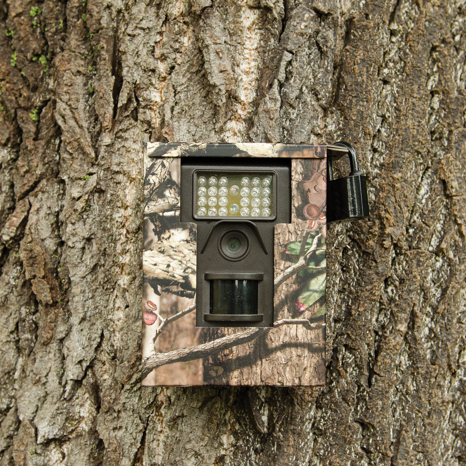 Mossy Oak Camo Game Camera Security Box Skin BreakUp Infinity