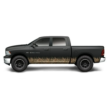 Mossy Oak Camo Grass Cut Rocker Panel Wrap - 28' Shadow Mossy Oak Camo Grass Blades