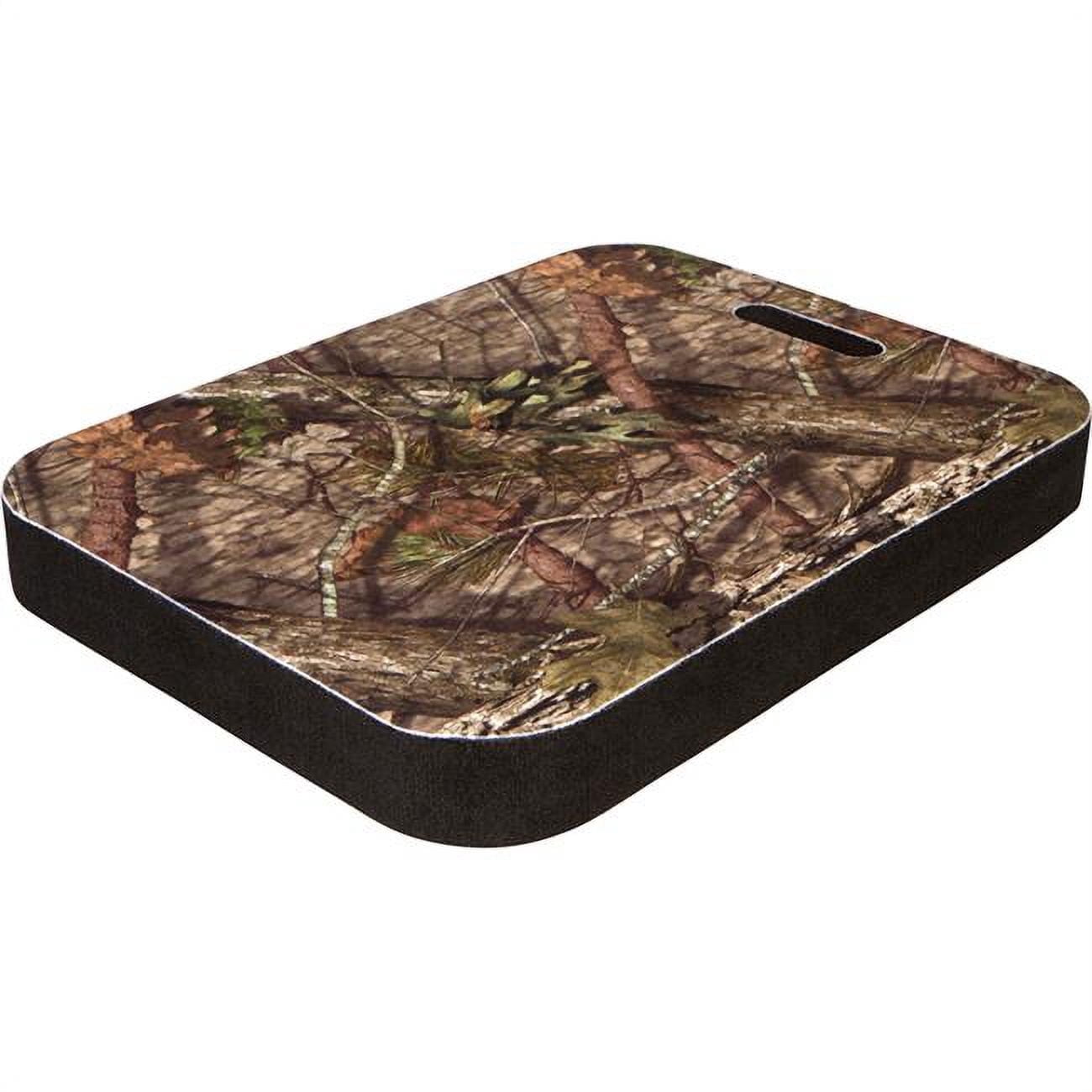 Earth Edge Mossy Oak Camo Tree Stand Cushion, Kneeling Pad and Comfort Cushion for Ground Blinds, 15"x20"x2"
