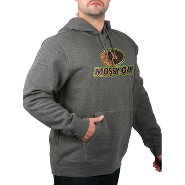 Mossy Oak Charcoal Knockout V2 Men Graphic Hoodie, S