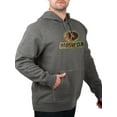 thumbnail image 1 of Mossy Oak Charcoal Knockout V2 Men's Graphic Hoodie, 1 of 5