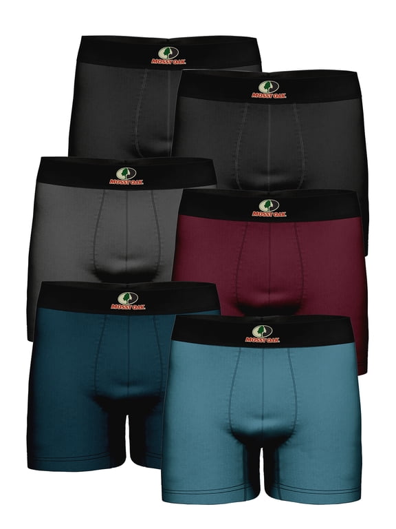 Cotton Mens Briefs Breathable Underwear for Men, Multicolor 6-Pack