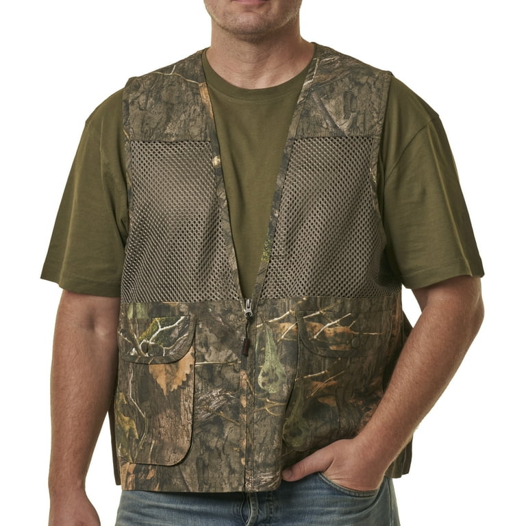 Mossy Oak Country DNA Men s Dove Hunting Vest Outerwear Walmart