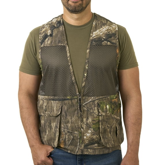 Mossy Oak Country Roots Men's Dove Hunting Vest, Size XL/2XL