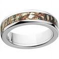 thumbnail image 1 of Mossy Oak Duck Blind Camo Stainless Steel Ring with Polished Edges and Deluxe Comfort Fit, 1 of 1