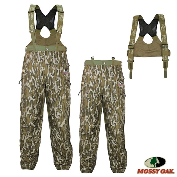 Mossy Oak EHG Elite Piedmont Waterproof Convertible Hunting Bib (2X)- MOBL