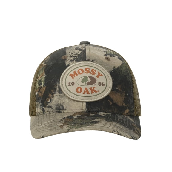 Mossy Oak Terra Gila Camo 6-Panel Mesh Cap  Structured Mid Profile Snapback, One Size