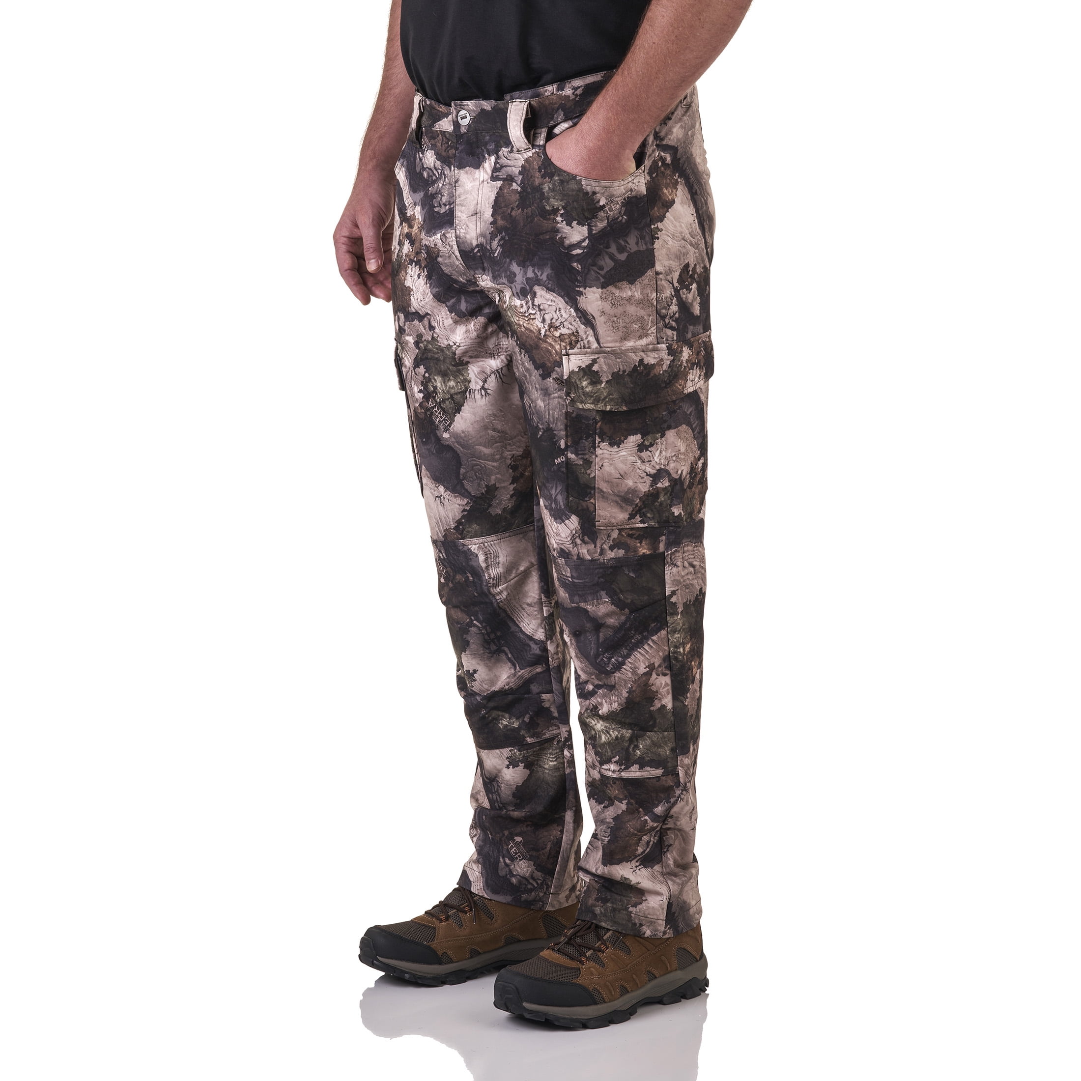 Mossy Oak Elements Terra Gila Stretch Cargo Hunting Pant - Walmart.com