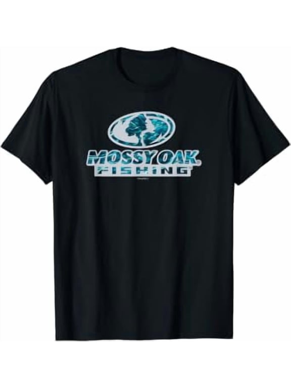 Mossy Oak Fishing Open Water Classic Logo Classic Theme T-Shirt