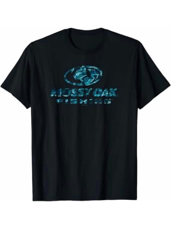 Mossy Oak Fishing Open Water Classic Logo V2 Vintage T-Shirt