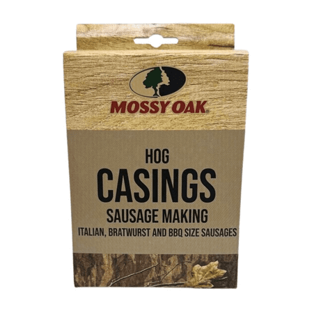 Mossy Oak 100% Natural Hog Casings for Sausage, 50ft Length, 4 oz, 1 Pack