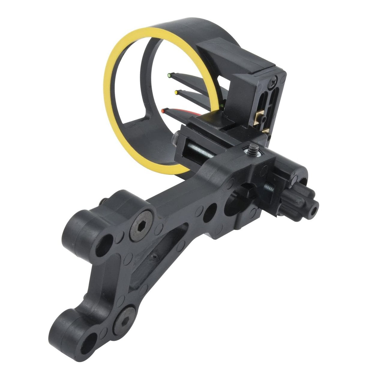 Mossy Oak Bow Sight 3 Pin Adjustable with Fiber Mount Hunting / Target