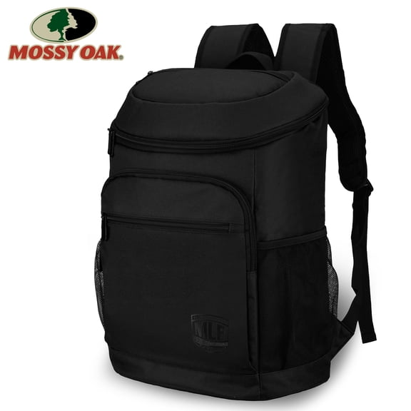 Mossy Oak MLF Fishing Cooler Backpack - Major League Insulated Leak Proof Beverage Coolers Bag
