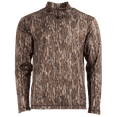 thumbnail image 1 of Mossy Oak Men's 1/4 Zip Performance Hoodie, Mossy Oak New Bottomland, Size 2X-Large, 1 of 8
