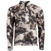 Mossy Oak Men's 1/4 Zip Performance Hoodie, Mossy Oak Terra Gila, Size 3X-Large
