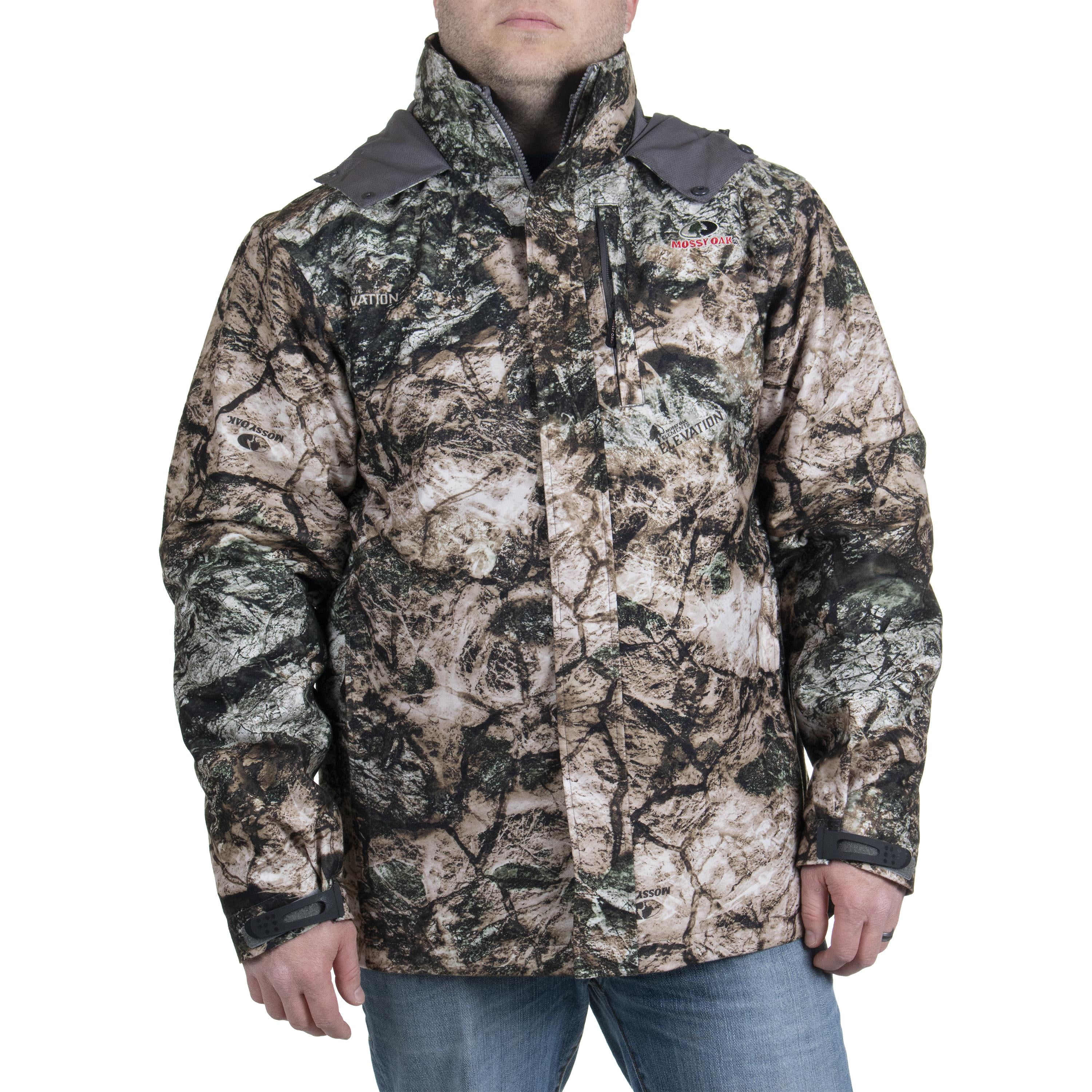 Mossy Oak Men's Country DNA Mid-Length Insulated Hunting Bomber Jacket - S-3xl Each