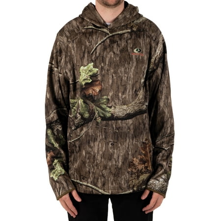 Mossy Oak Men's Camouflage Hunting Performance Hoodie, Mossy Oak Country Roots, XL