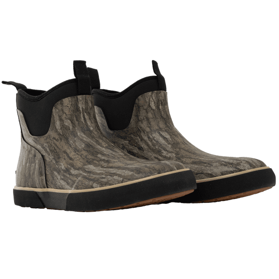 Mossy Oak Men's Deck Boots, Mossy Oak Bottomland, Size 11