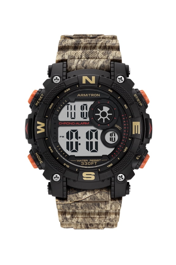 Men's Digital Camo Sport Wristwatch