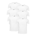 thumbnail image 1 of Mossy Oak Men’s Essential V Neck White Undershirt Breathable Cotton Shirt, 6-Pack, 1 of 6